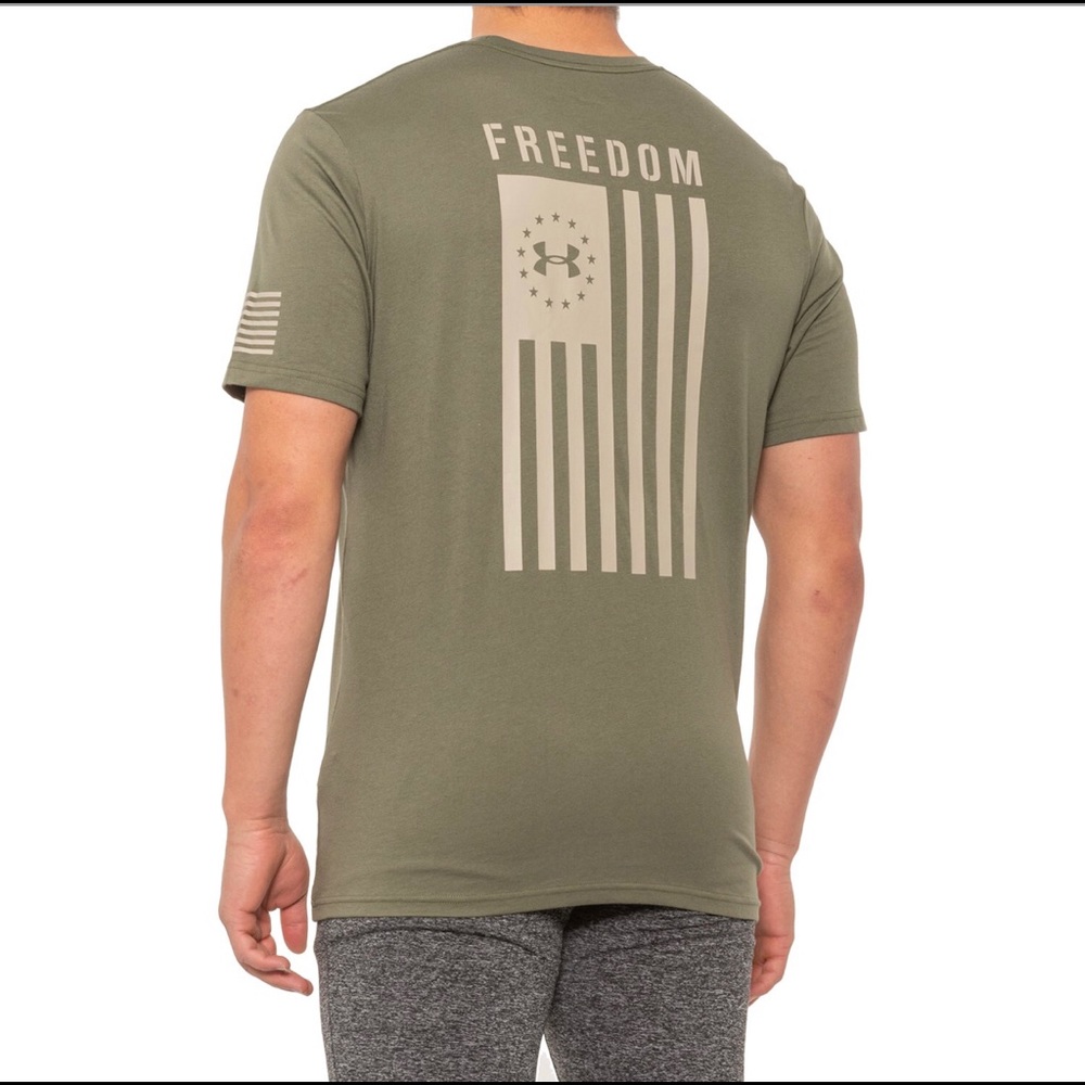 Under Armour Freedom Express Flag T-Shirt -